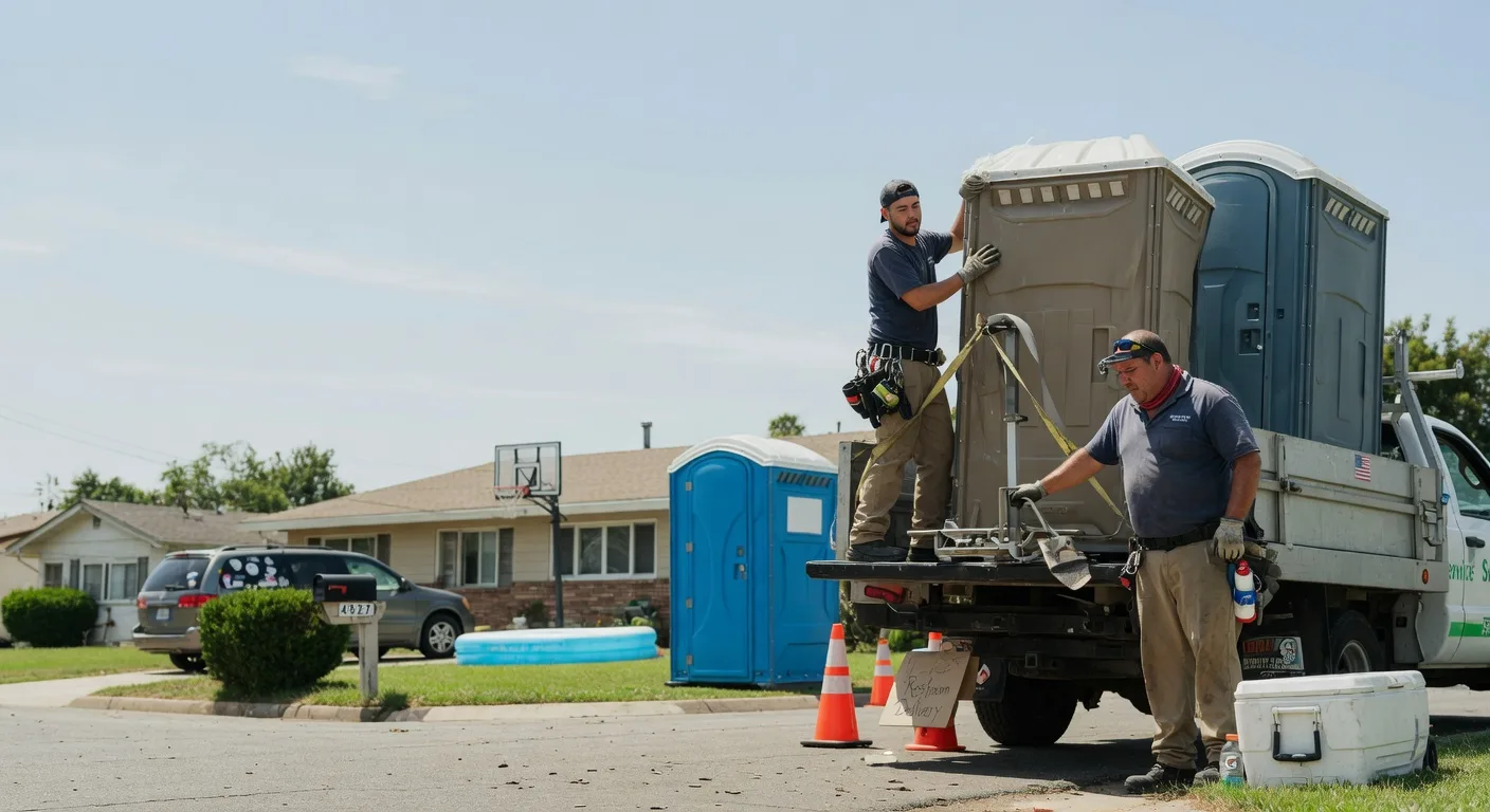Porta Potty Rental in Victoria, KS near me
